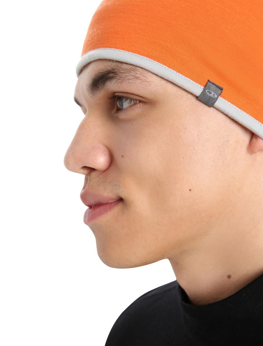 Flash / Ether Men's Icebreaker Unisex Merino Pocket Beanie Hats | USA 1102YXFU